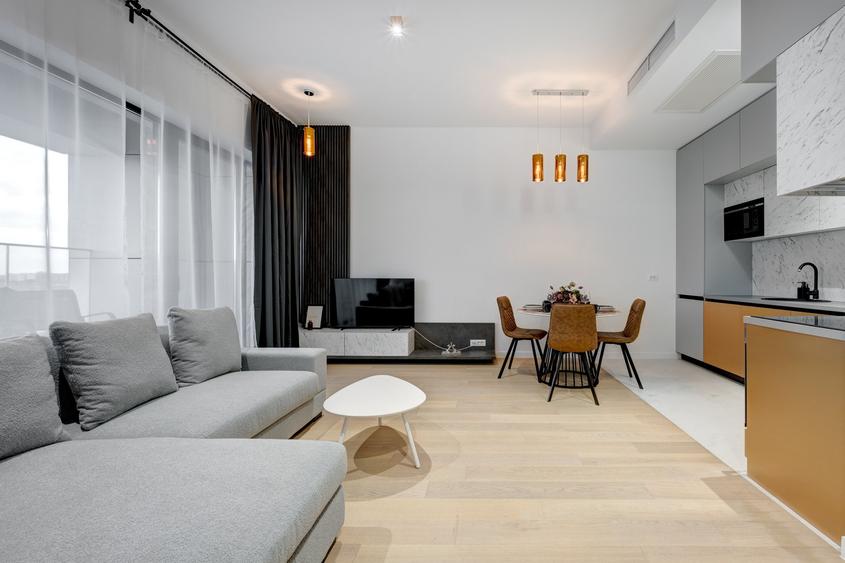 APARTAMENT 2 CAMERE MOBILAT - FLOREASCA - PARCARE INCLUSA - COMISION 0% - 2