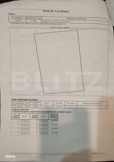 Teren intravilan, 1000 mp, Padina-Parcul Natural Bucegi - 3