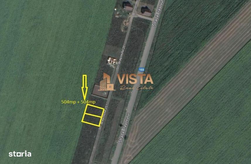 Oportunitate! Teren intravilan la intrare in Bod dinspre Sanpetru - 2