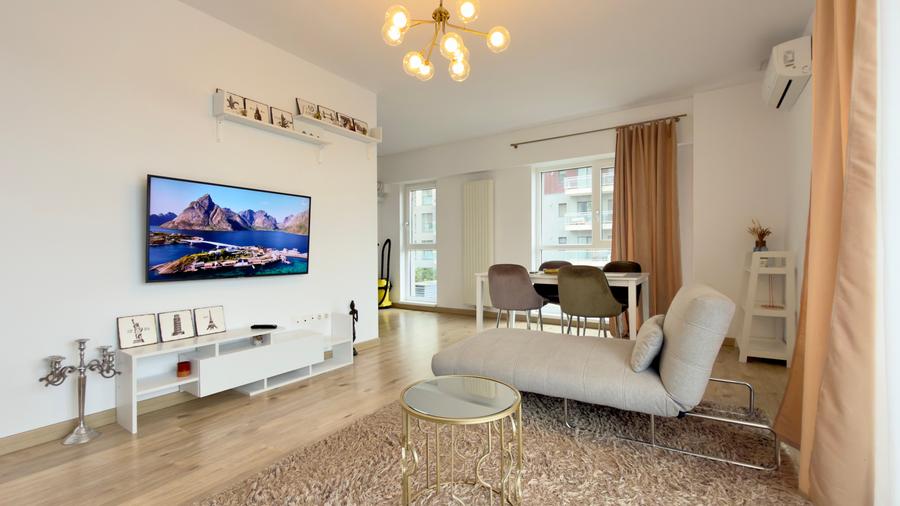 Apartament  3 camere Belvedere Pipera, etaj 1, decomandat, bloc 2018 ! - 9