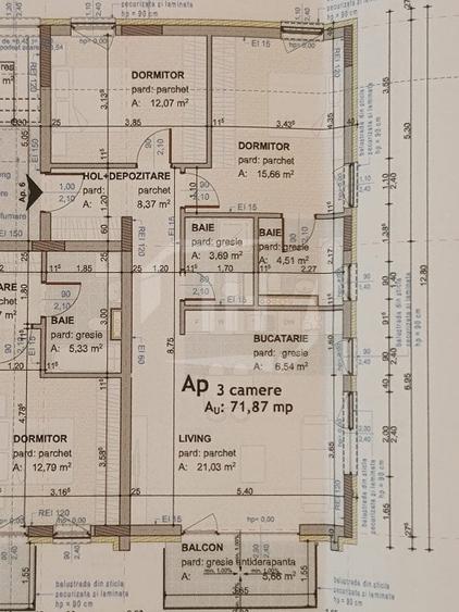 Apartament 3 camere in bloc premium, zona Dorobantilor - 4