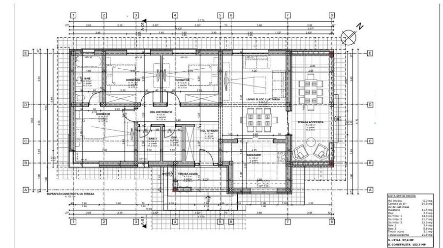 Vanzare Casa Satu Nou de Jos, cu suprafata utila de 155mp, teren d - 7
