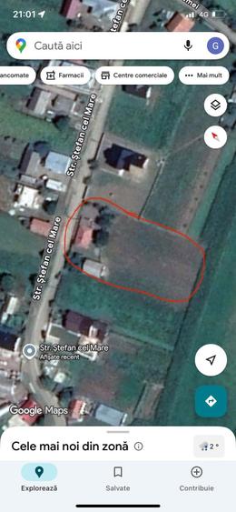 Vand teren pentru casa. - 2