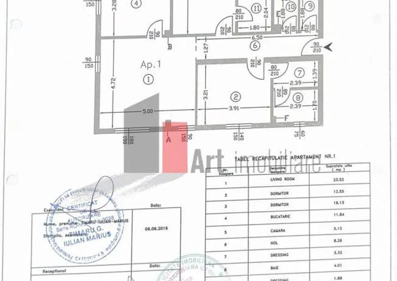 Vanzare apartament 3 camere si curte+loc de parcare Padur... - 2