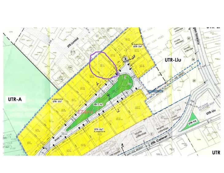 Teren 604 mp Cluj-Napoca Str. Carierei - 1