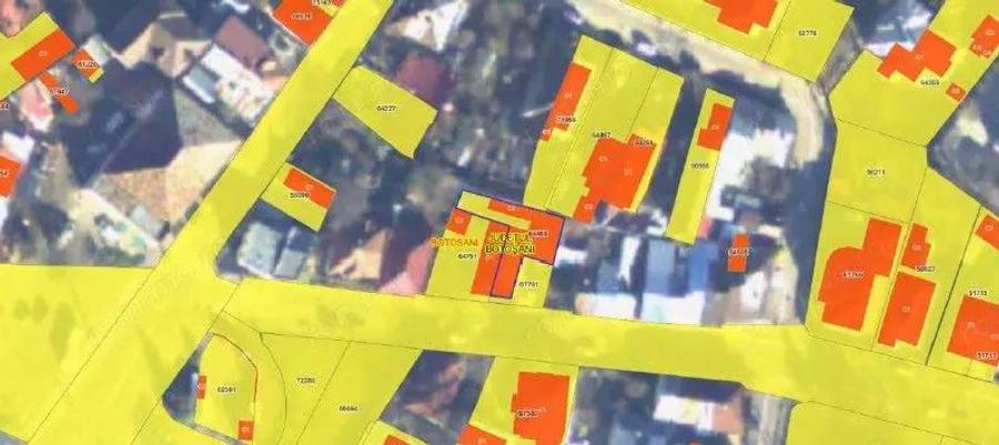 Casa si teren cota parte 1/3, Botosani, ID: R2849259 - 2