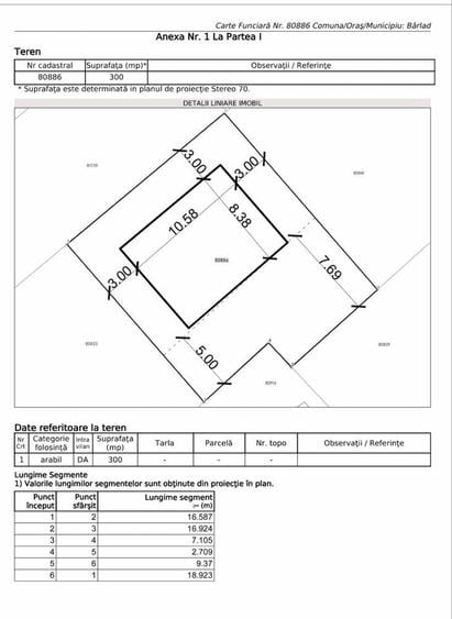 Vand teren in zona Eminescu/ Barlad - 2