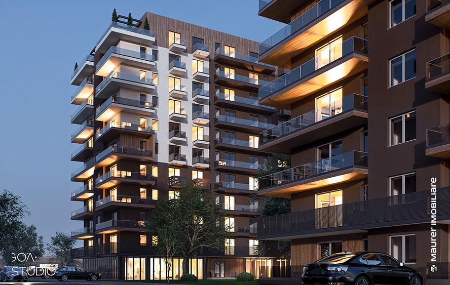 Garsonieră spațioasă cu terasă generoasă de 20 mp – Avantgarden3 Brașov, Faza V - 9