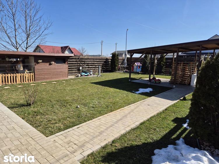 Casa in Darza (Buftea), carport, curte cocheta, utilata si mobilata - 4