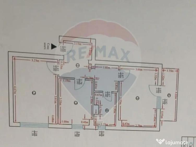 Apartament luminos, complet renovat 2 camere, Targu ... - 12