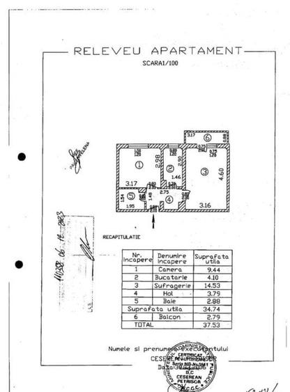 Apartament 2camere Lamotesti - 1
