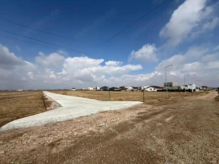 Loturi Intravilan In Rate Berceni | utilitati: curent, drum | #UG16BF - 6