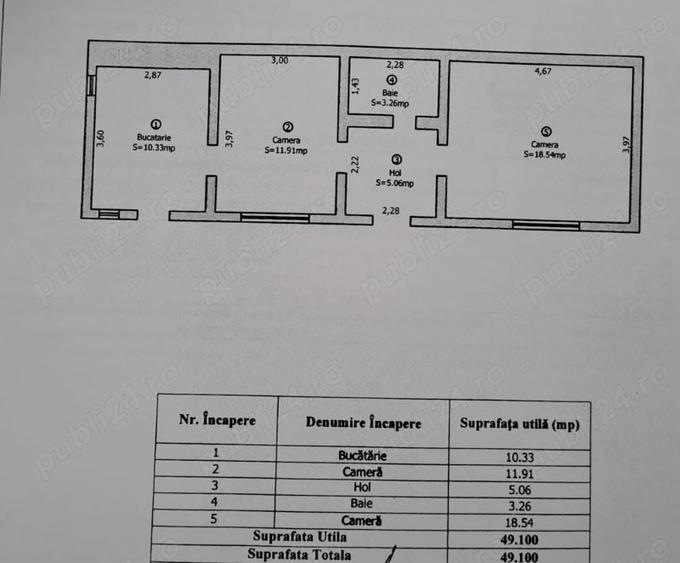 VAND CASA LA PRET DE APARTAMENT, ZONA LAZARET - 5