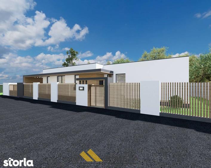 Casa noua proiect unic, stil mediteranean Cihei, Oradea - 9