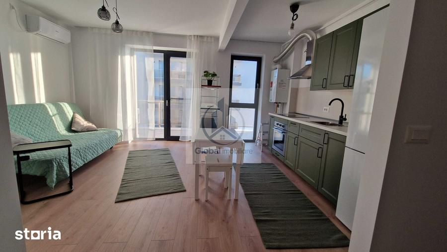 Apartament cu 2 camere semidecomandat în Titan