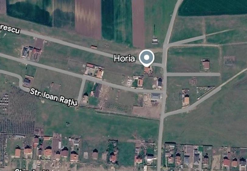 Teren de 500 mp, în Horia