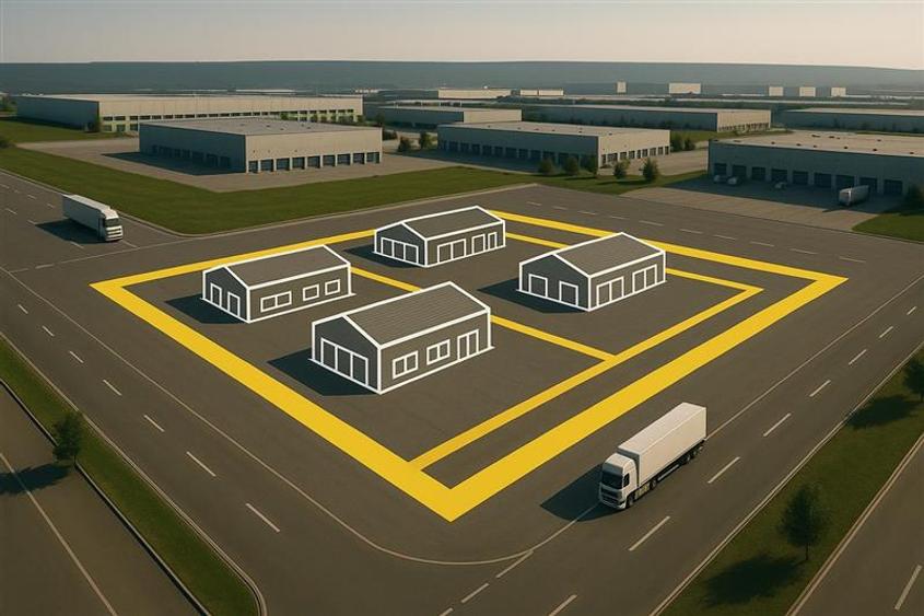 Teren intravilan de 4580 mp, în Exterior Nord