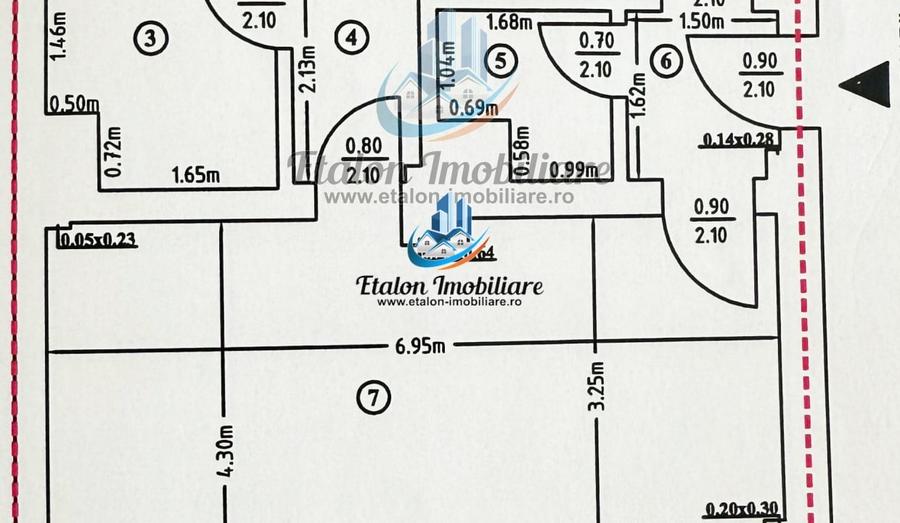 Apartament 3 camere, 2 bai, bloc anul 2003, Calea Romanului - 7