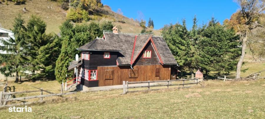 Cabana lemn cu mansarda + teren 2000MP - 1