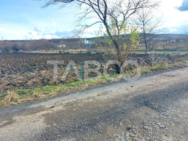 Teren intravilan 1687 mp pentru cabana zona de gradini Cisnadie - 3