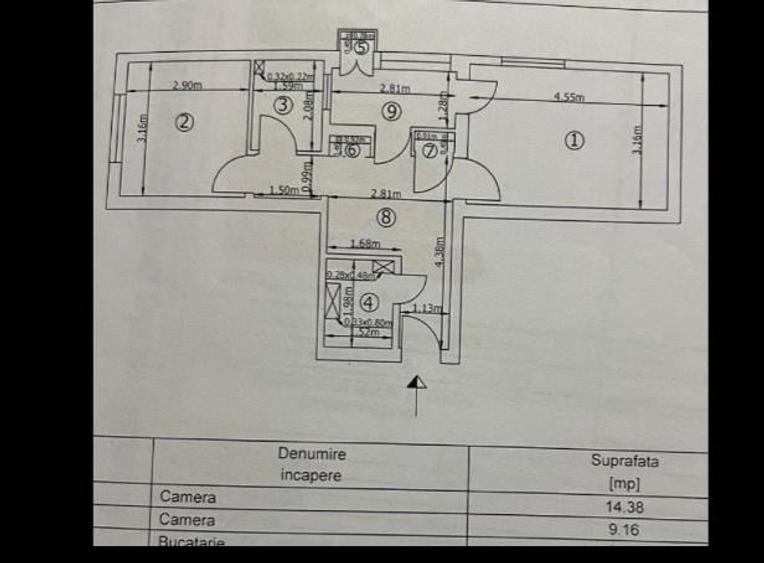 Apartament 2 camere Gorjului - 1