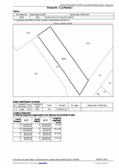 Teren intravilan de vanzare Copaceni, Ilfov ideal investitie / activitati industriale - 2