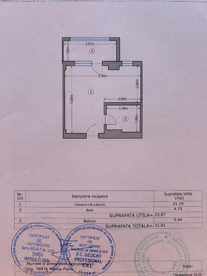 Garsoniera 1.5 camere utilata & mobilata - Militari Residence - 7