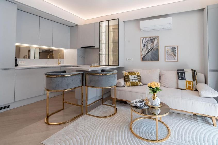 Apartament cu 2 camere semidecomandat, mobilat în Pipera — fotografia 1