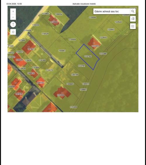 Teren intravilan intre case in Bunloc, langa padure 604 mp - 1