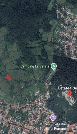 Teren 1177 mp 2 parcele zona Cetatea Deva - 2