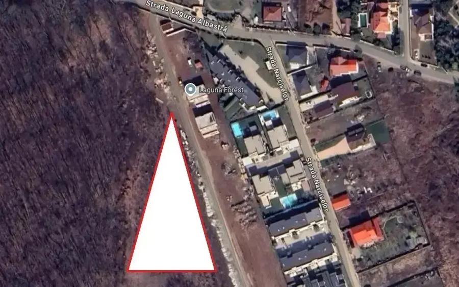 Teren Unic &icirc;n Corbeanca - Laguna Albastră | Deschidere la Pădure - 1