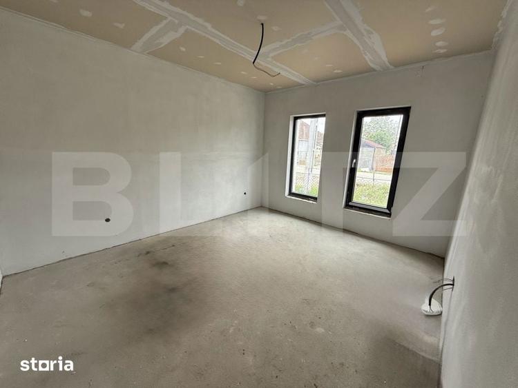 Casa semifinisata 4 camere, zona Odoreu - 5