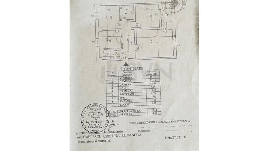 REA1012167 Apartament 3 Camere I Mate Basarab - 12