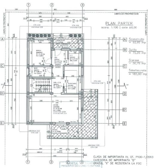 Teren 465mp, cu autorizatie casa individuala P+1E - 8