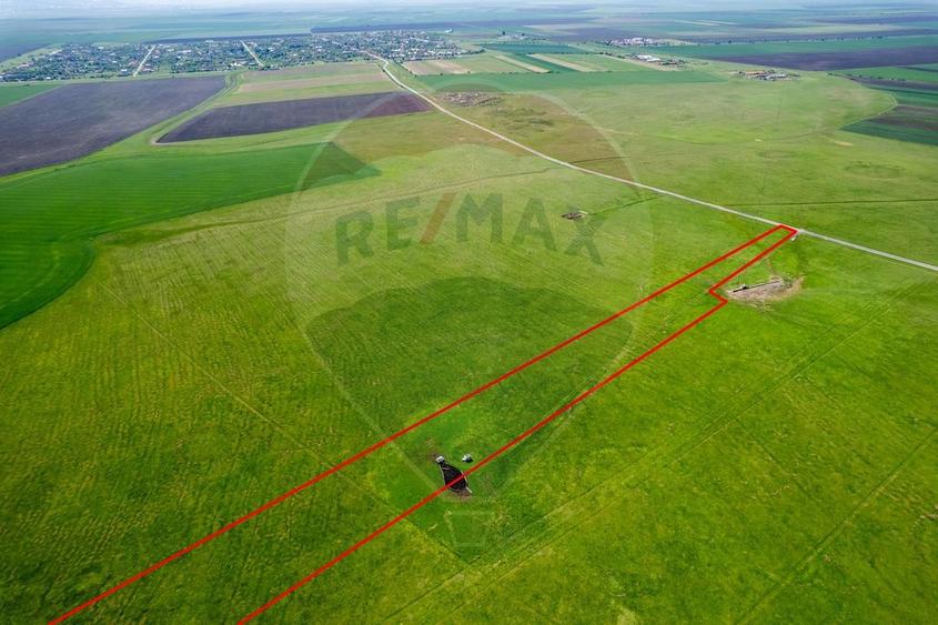 5 hectare teren agricol cu front la șosea, zona Sântana - 9