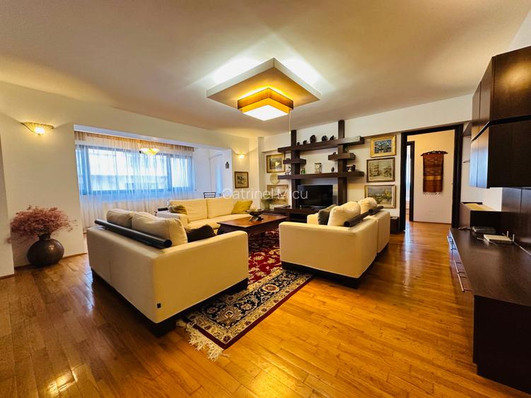 Aviatorilor || inchiriere 4 camere mobilat