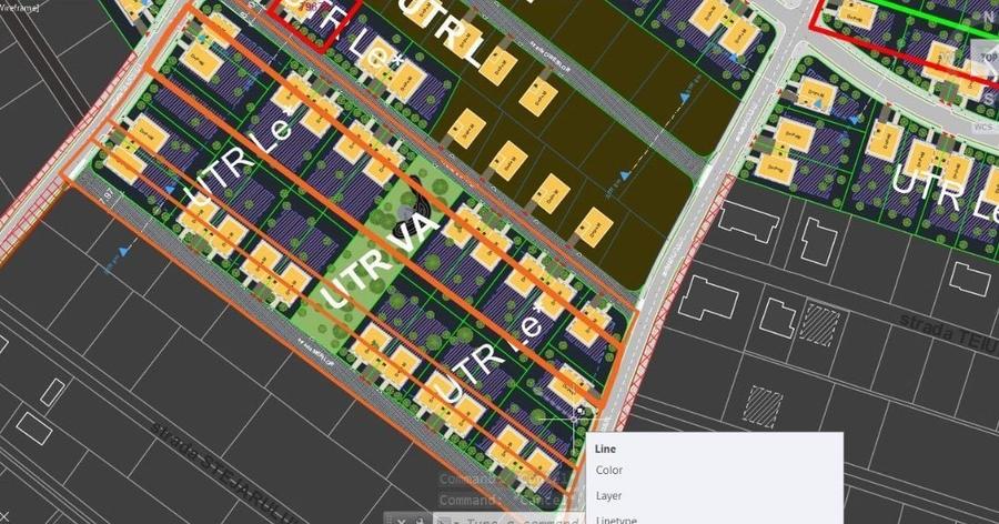 Trei parcele teren intravilan, PUZ, 600 mp, utilitai, Chinteni - 1