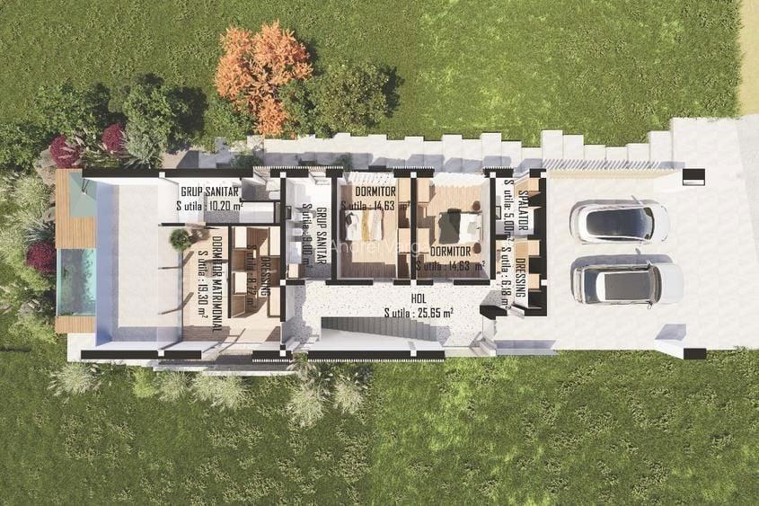 Teren de vanzare cu autorizatie de construire- locuinta unifamiliala - 8