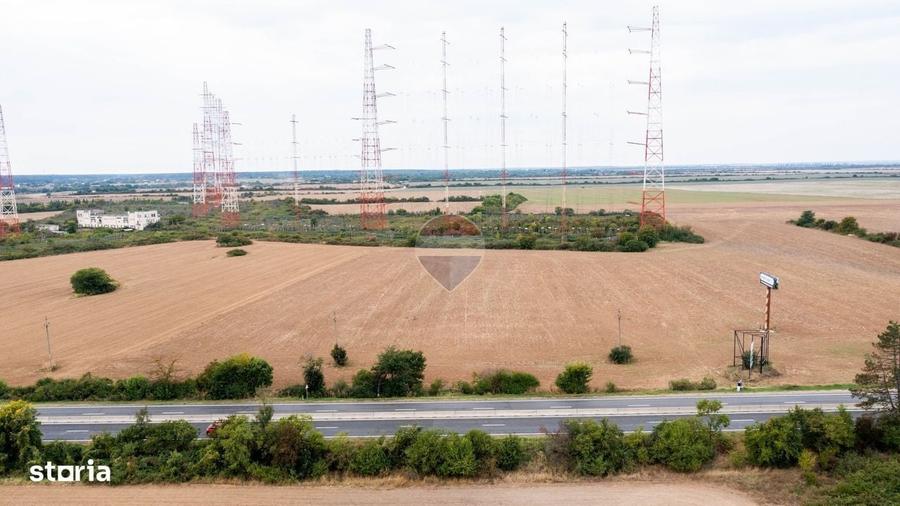Teren intravilan 10.000mp Ciolpani, acces direct din DN1 - 10