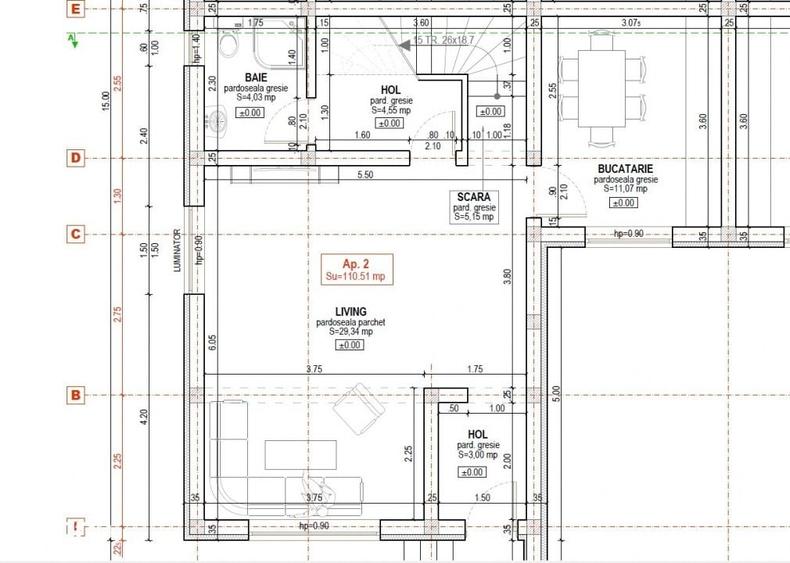 Casă decomandat cu Teren 120 Mp în Central