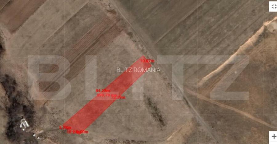 Investitie ! Teren extravilan 1000 mp , front 10 m , Motel