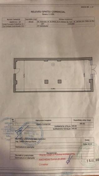 spatiu 70m open space Tineretului -Piata Chiajna 0% TVA - 2