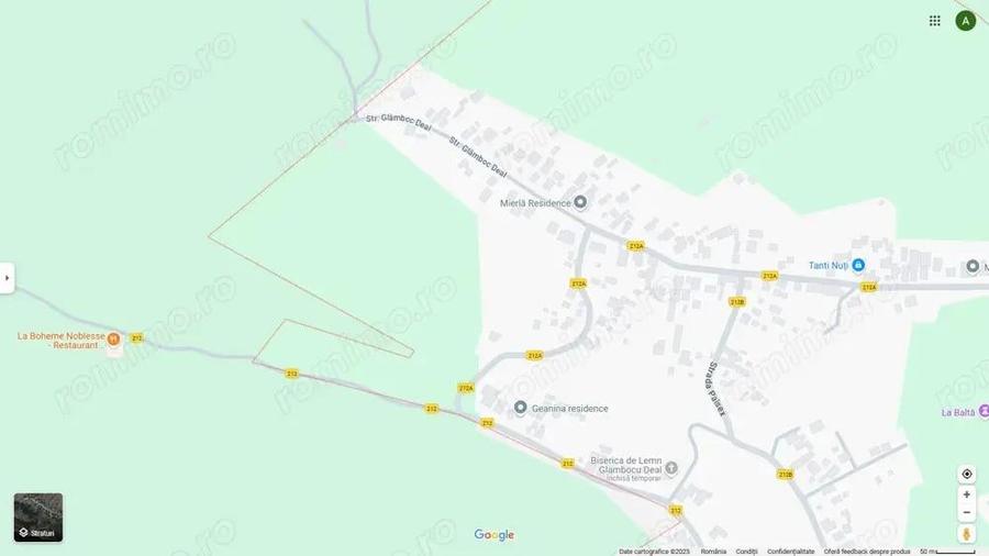 Proprietar, vand 1.466 mp teren intravilan Glambocu- Bascov Arges - 5