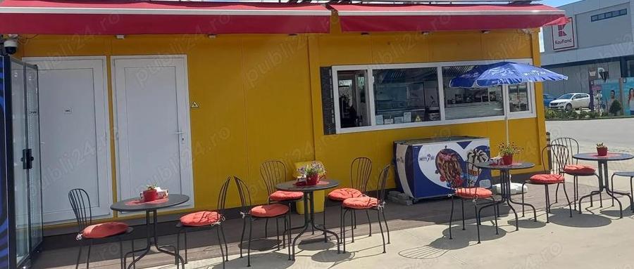 Container Food Truck 8m complet utilat HORECA premium | Convectomat | Cimbali | AC | CCTV - 2