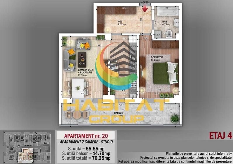 Garsoniera Nou investitie Grigorescu la 15 min metrou investitie 2026 - 3