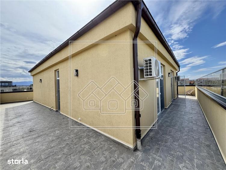 Penthouse de vanzare, terasa de 120 mp, mobilat si utilat confort lux - 7