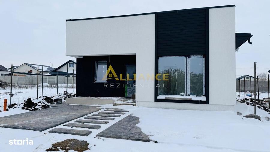 Casa individuala parter - 3 camere - 2 bai - 440mp teren - 3