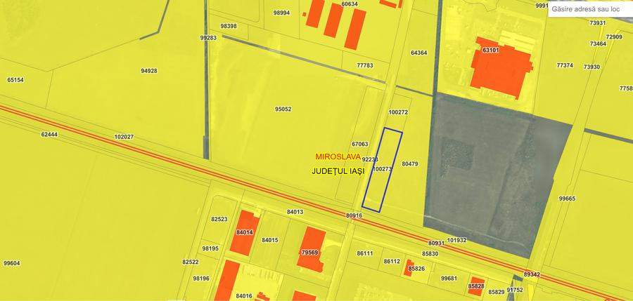 Teren industrial, de la 3000mp la 7000mp, in spate la Metro - 6