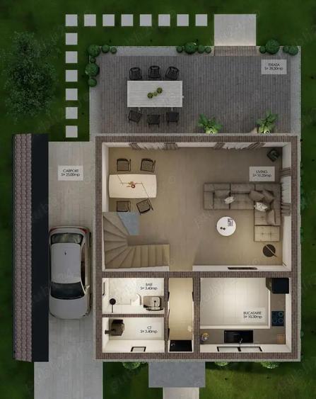 Casa noua, AVANS DOAR 10000 EURO !!! Cartier Athena, comision 0% - 11
