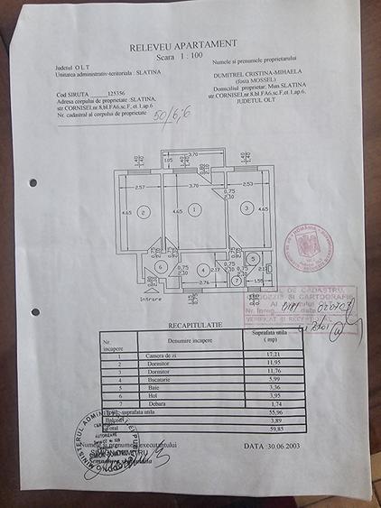 Apartament 3 camere - 1